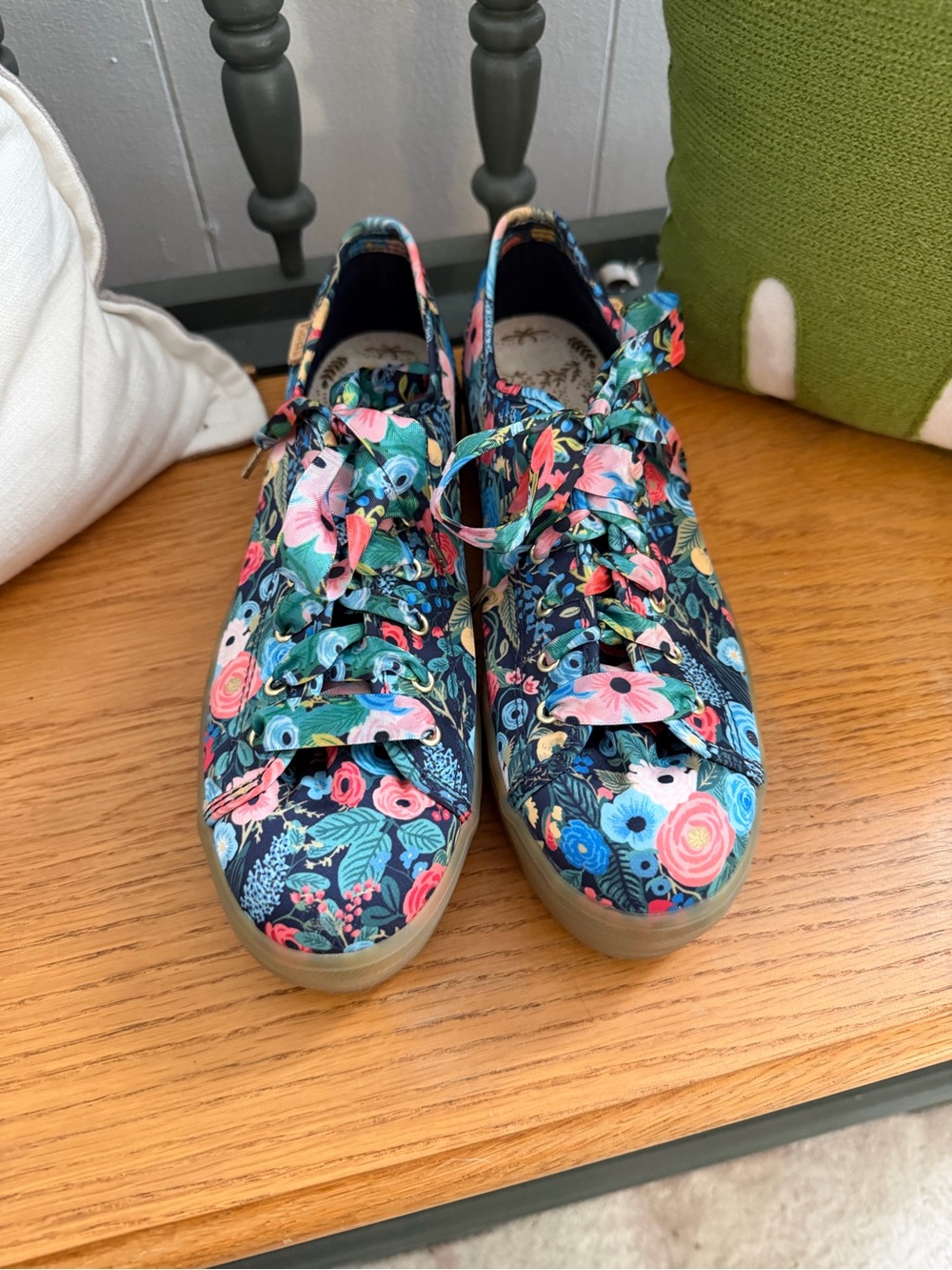Keds Rifle Paper Co Triple Kick Womens Shoes Sneaker Size 7